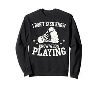 Non so nemmeno Chi Gioca a Un Divertente Fan del Badminton Felpa