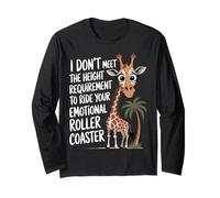 Non Soddisfare Le Montagne Russe emotive del requisito di Altezza Maglia a Manica