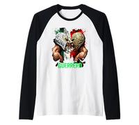 Non Sognare Solo Guerrero Lucha Libre Maglia con Maniche Raglan