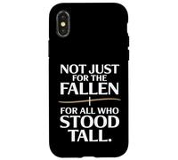 Non solo per i caduti per tutti coloro che sono rimasti alti veterani Day Custodia per iPhone X/XS