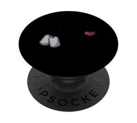 Non Solo Soldato Lui Figlio Orgoglio PopSockets PopGrip Adesivo