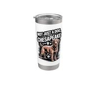 Non solo un cane, è un Chesapeake Orgoglioso Chessie Retriever Bicchiere termico in acciaio inox doppia parete