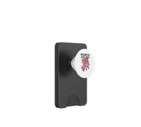 Non solo un quarto luglio carino coniglio fuochi d'artificio patriottico divertente PopSockets PopWallet per MagSafe