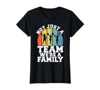 Non Solo Una Squadra, Siamo Una Cheerleader familiare Maglietta, Donna, Nero, S