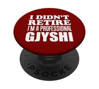Non sono andato in pensione Sono un albanese Gjyshi professionista PopSockets PopGrip Adesivo