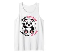 Non Sono antisociale, Non Mi piaci Divertente antisociale Canotta