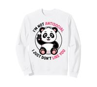 Non Sono antisociale, Non Mi piaci Divertente antisociale Felpa