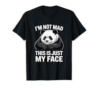 Non Sono Arrabbiato, Questo è Solo Il Mio Viso Panda Mood Maglietta