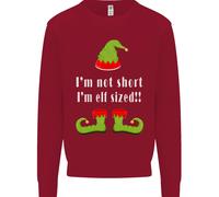 Non Sono Basso, Sono Di Dimensioni Elf Funny Christmas Kids Sweatshirt Jumper