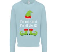 Non Sono Basso, Sono Di Dimensioni Elf Funny Christmas Kids Sweatshirt Jumper