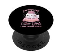 Non sono come le altre ragazze che leggo gli effetti collaterali PopSockets PopGrip Adesivo