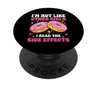 Non sono come le altre ragazze che leggo gli effetti collaterali PopSockets PopGrip Adesivo