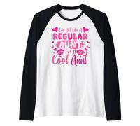 Non sono come una zia normale, sono una bella zia divertente Maglia con Maniche Raglan