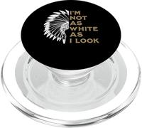 Non sono così bianco come sembro orgoglio dei nativi americani indiani PopSockets PopGrip per MagSafe