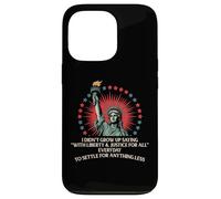 Non sono cresciuto dicendo con libertà e giustizia per tutti Custodia per iPhone 13 Pro