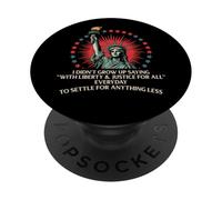 Non sono cresciuto dicendo con libertà e giustizia per tutti PopSockets PopGrip Adesivo