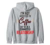 Non sono dipendente - siamo solo impegnati Relationship Coffee Felpa con Cappuccio