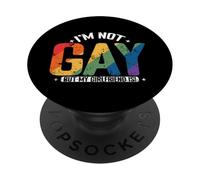 Non sono gay ma la mia ragazza è PopSockets PopGrip Adesivo
