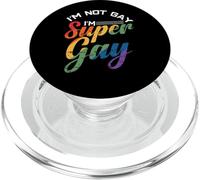 Non sono gay, sono super gay PopSockets PopGrip per MagSafe