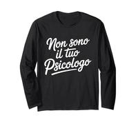 Non Sono Il Tuo Psicologo Divertente Psicologia Maglia a Manica