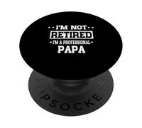 Non sono in pensione Sono un papà professionista PopSockets PopGrip Adesivo