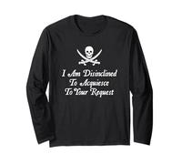 Non sono incline ad acquisire la tua richiesta Pirata Maglia a Manica