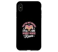 Non sono lividi, sono baci di cavalli hobby Custodia per iPhone XS Max