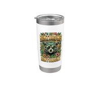 Non sono mai Binturong Sono sempre Binturight Bearcat Bicchiere termico in acciaio inox doppia parete