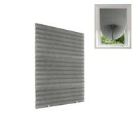 Non sono necessari attrezzi, goditi il buio totale con queste tende oscuranti comodamente installate (grigio)