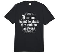 Non Sono obbligato a compiacerti con Le Mie risposte W. Shakespeare Comfort Colors Adult Heavyweight T-Shirt