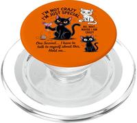 Non sono pazzo, sono solo speciale, aspetta, forse sono pazzo PopSockets PopGrip per MagSafe