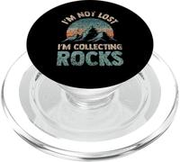 Non sono perduto, sto collezionando rocce geologia geologo pietra PopSockets PopGrip per MagSafe