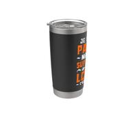 Non sono PERFETTO ma SUPPORTRICE DI LORIENT Bicchiere termico in acciaio inox doppia parete