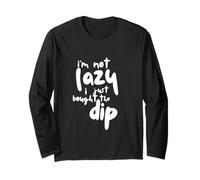 Non Sono Pigro, Ho Appena comprato The Dip Funny Crypto Trader Maglia a Manica