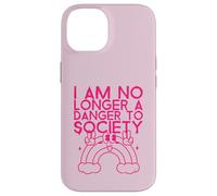 Non sono più un pericolo per la società (Dichiarazione divertente) Custodia per iPhone 14