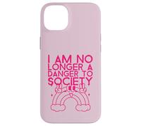 Non sono più un pericolo per la società (Dichiarazione divertente) Custodia per iPhone 14 Plus