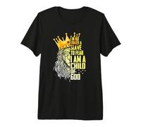 Non Sono più Uno schiavo per temere di Essere Un Figlio di Dio Leone Maglietta Premium