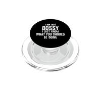 Non sono prepotente, so solo cosa dovresti fare in modo divertente PopSockets PopGrip per MagSafe