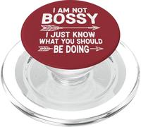 Non sono prepotente, so solo cosa dovresti fare in modo divertente PopSockets PopGrip per MagSafe