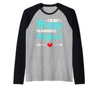 Non Sono prepotente, Sono aggressivamente utile, Sono Il Capo Maglia con Maniche Raglan