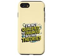 Non sono qualificato per diagnosticare ma ho teorie psicologia Custodia per iPhone SE (2020) / 7 / 8