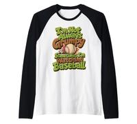 Non Sono Sempre Scontroso a Volte guardo Il Baseball Maglia con Maniche Raglan