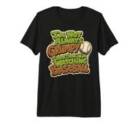 Non Sono Sempre Scontroso a Volte guardo Il Baseball Maglietta Premium