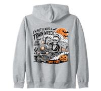 Non Sono Sempre Un disastro Ferroviario, Funny Halloween Skeleton Crew Felpa con Cappuccio