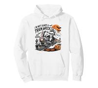 Non Sono Sempre Un disastro Ferroviario, Funny Halloween Skeleton Crew Felpa con Cappuccio