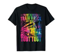 Non sono sempre un disastro ferroviario sto scherzando Toot Toot Train Maglietta