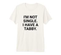 Non Sono Single, Ho Un Gatto Divertente Soriano Maglietta Premium