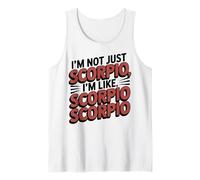 Non sono solo lo Scorpione Sono come lo Scorpione Scorpione Zodiaco divertente Canotta