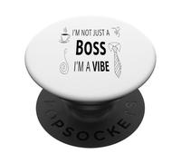 Non Sono Solo Un Capo, Sono Un'intera Vibrazione, Tazza Da PopSockets PopGrip Adesivo