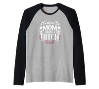Non Sono Solo Una Mamma, Sono Anche Una Cagna Maglia con Maniche Raglan